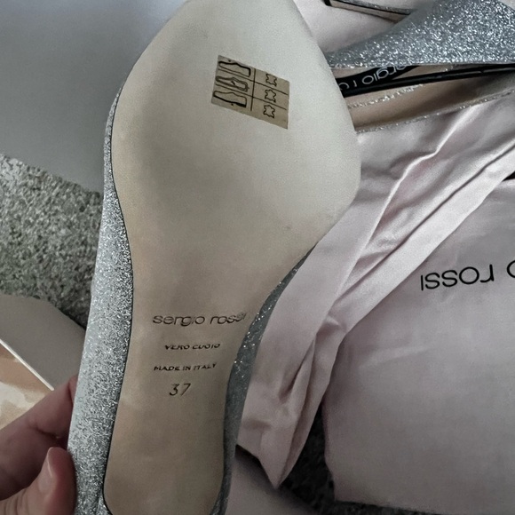 Sergio Rossi Silver heels - Picture 4 of 5